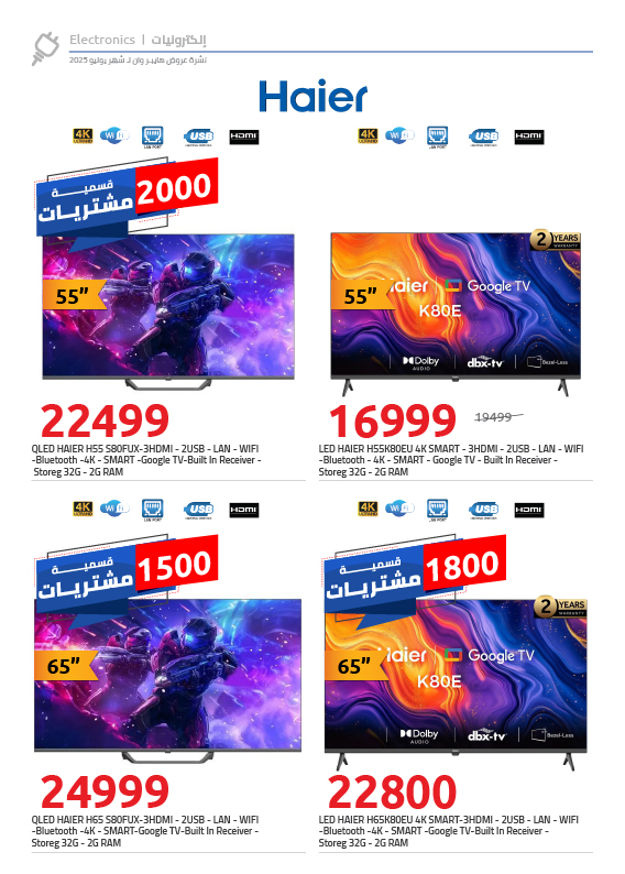 hyper-one offers from 25jul to 1jun 2025 عروض هايبر وان من 25 يوليو حتى 1 يونيو 2025 صفحة رقم 66